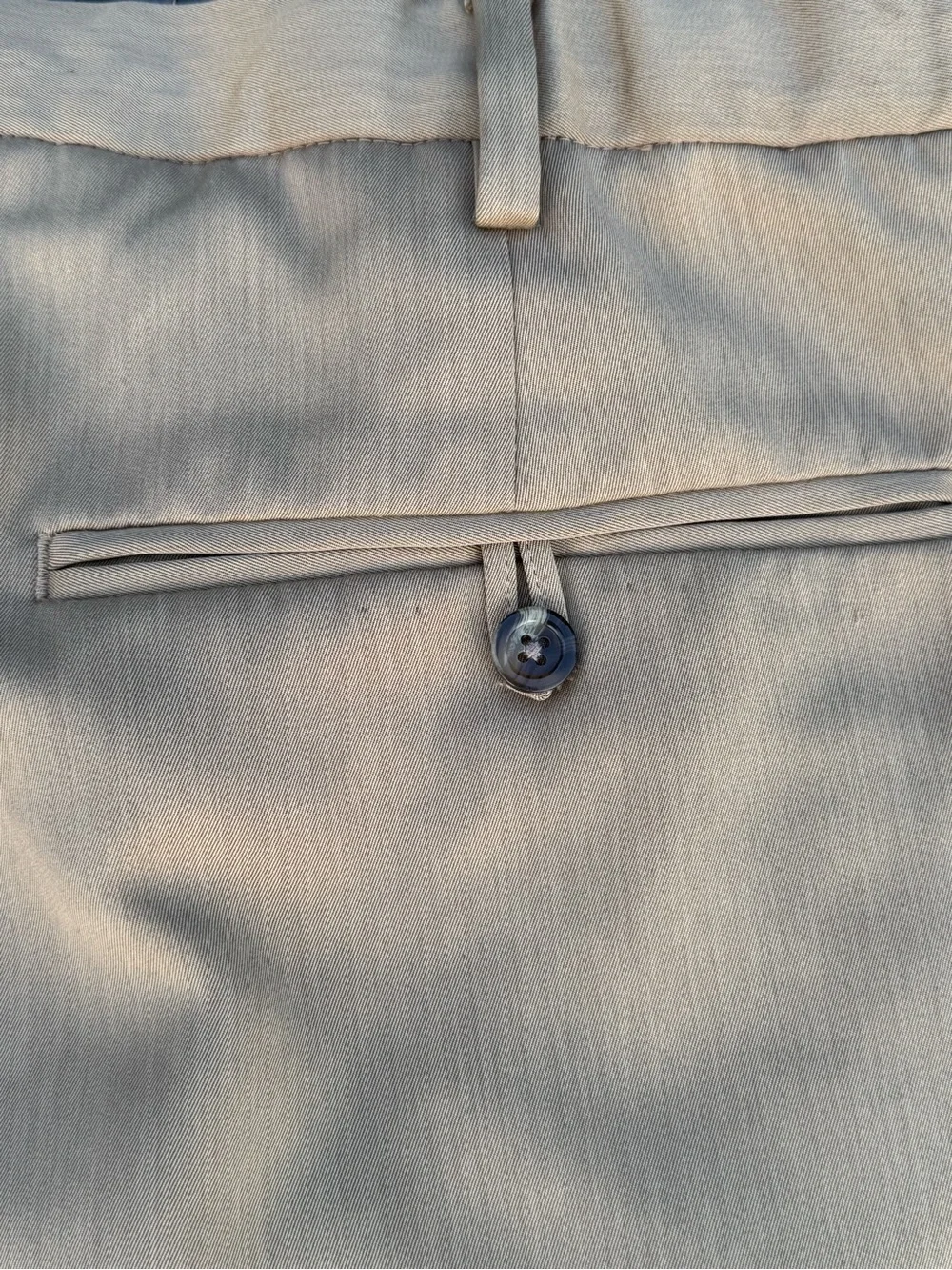 Izod Men's Khaki Pleated Front Chinos